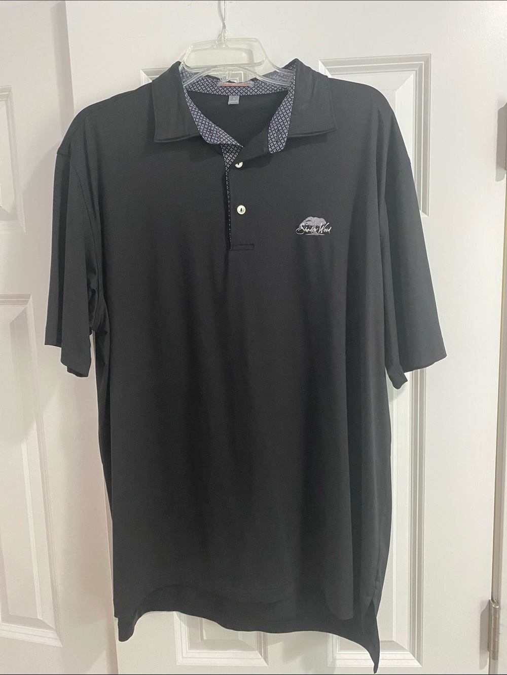 Peter Millar Summer Comfort Shadow Wood Country Club Performance Golf Polo